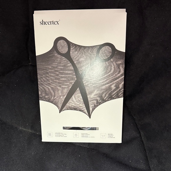 Sheertex Accessories - Sheertex Black Backseam  sheer resistant Thigh High Size small